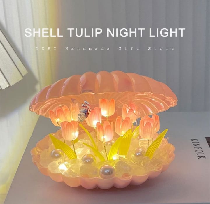 Handmade Tulip Night Light