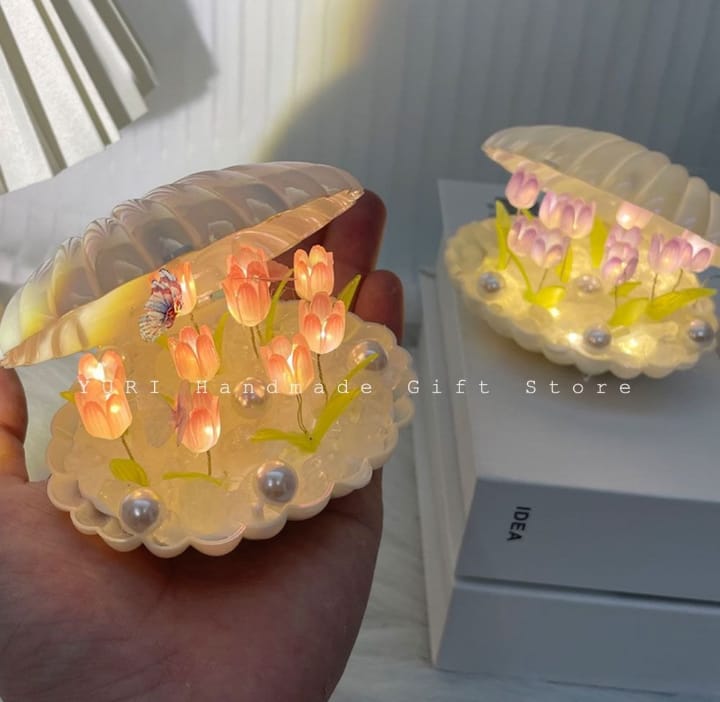 Handmade Tulip Night Light