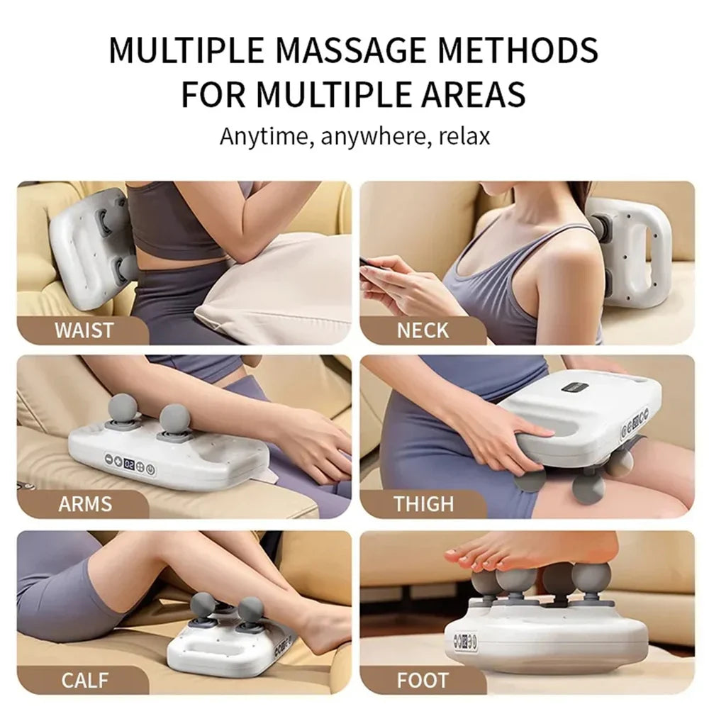 Four Headed Body Massager